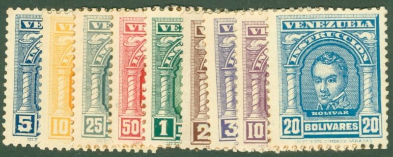VENEZUELA  AR35-43 MNH  BIN $5.00  (9)
