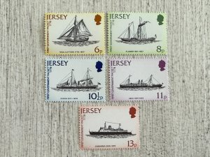 Jersey #197-201 MNH, First Government Packet, Bicentenary, 2024 SCV $1.35