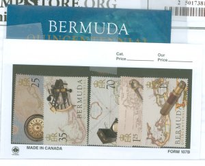 Bermuda #892-896/897  Single (Complete Set)