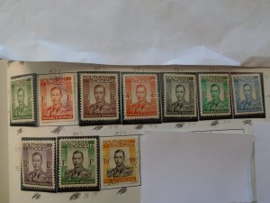 Southern Rhodesia  # 42-51  MNH/ used