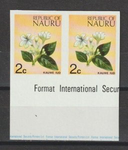 NAURU 1973 SG 100 Variety MNH