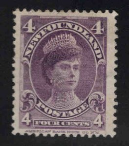 NEWFOUNDLAND Scott 84 Mint No Gum nicely centered stamp