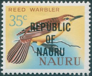 Nauru 1968 35c Finsch's Weed Warbler SG91 MNH
