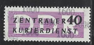 German Democratic Republic Scott # O35, mint nh, variation