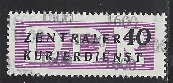 German Democratic Republic Scott # O35, mint nh, variation