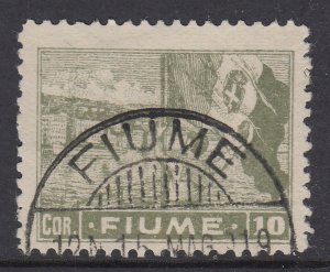 ITALY - Fiume Paper Type C - Sassone n.C48 used - cv 240$