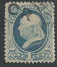 US Cat # 156, Franklin, Used*