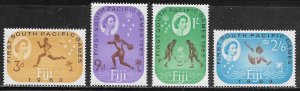 Fiji Scott #'s 199 - 202 MH