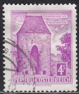 Austria 627 Vienna Gate, Hainburg 1960