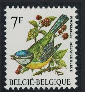 Belgium Blue tit Bird Buzin 'Mesange bleue' 7f 1987 MNH SC#1226 SG#2851 MI#2313