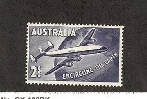 Australia, C8, Super-Constellation Airmail Single,**Hinged**