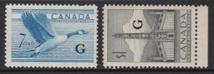 Canada 1952-53 Official Scott (O31-32) MNH