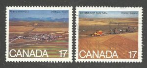 Canada 863-864  Used  Complete