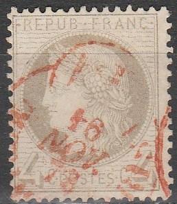 France #52   F-VF  Used  CV $45.00  (A5916)