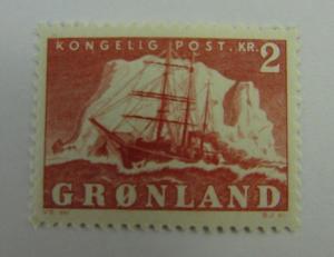 1950 Greenland SC #37 MH stamp