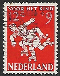 Netherlands - # B329 - Rollerskating - used....(P0)