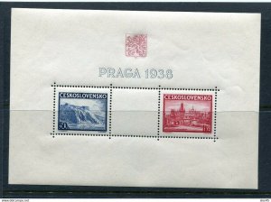 Czechoslovakia 1938 Souvenir Sheet MNH Mi Block 4 12809