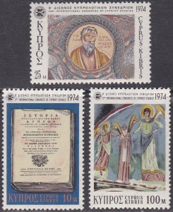 Cyprus Sc #419-421 MNH