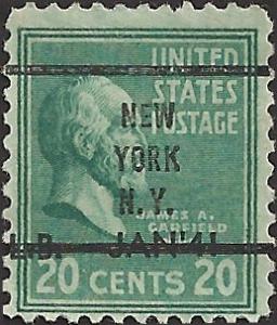 # 825 USED JAMES A. GARFIELD