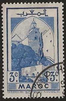 French Morocco ||| Scott # 151 -  Used