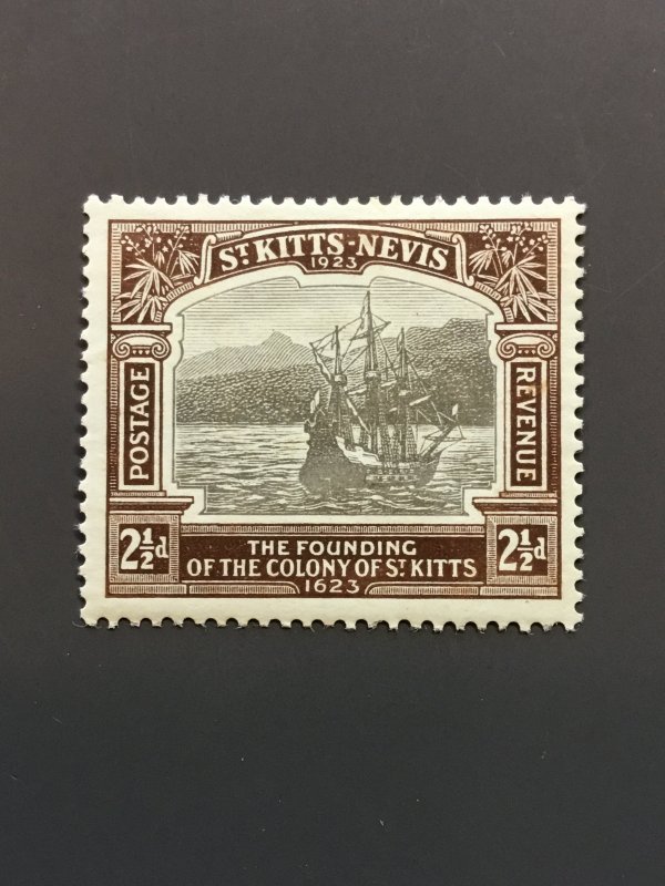 St. Kitts-Nevis 56 F-VF MH. Scott $ 6.50