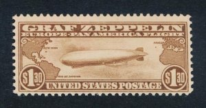 U.S. C14 MINT NH F-VF $1.30 ZEPPELIN