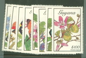 Guyana #2332-2339 Mint (NH) Single (Complete Set) (Butterflies)