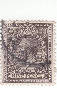 Scott # 170 - 9p Black Brown - King Edward VII - Used