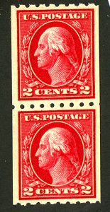 U.S. #411 MINT PAIR OG NH