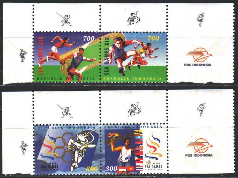 Indonesia. 1997. 1716-19. Sport games. MNH. 