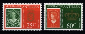 Netherlands Antilles 1980 Accession of Queen Beatrix, Set [Mint]