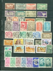SYRIA NICE LOT of (42) MOSTLY USED
