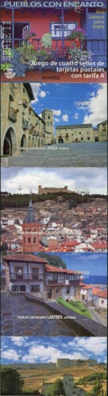 HERRICKSTAMP NEW ISSUES SPAIN Sc.# 4187 Towns Part II Self-Adh. Booklet