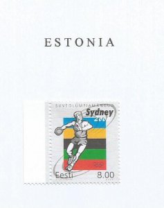 ESTONIA - 2000 - Sydney Olympics - Perf Single Stamp - Mint Lightly Hinged