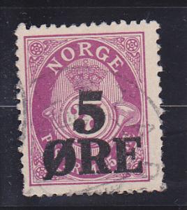 Norway  Scott#  99  Used