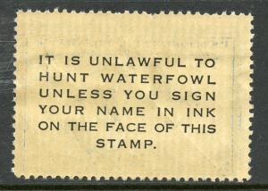 U.S. Scott RW15 1948 Hunting Permit Stamp MNH