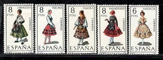 SPAIN SC# 1392-1444 FVF/MNH