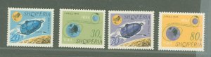 Albania #941-944  Single (Complete Set) (Space)