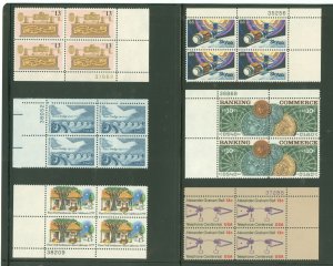 United States #1529/1725 Mint (NH) Plate Block