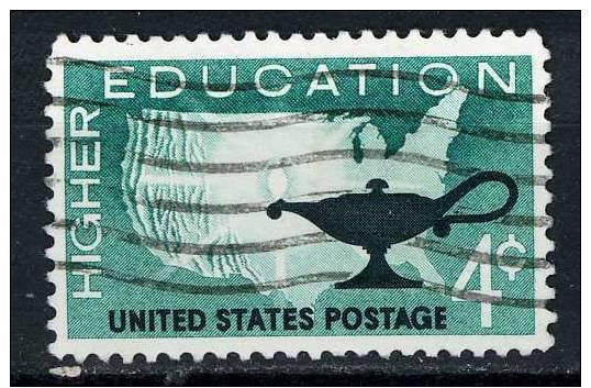 USA 1962 - Scott 1206 used - 4c, Higher Education 