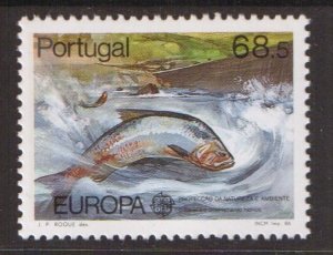 Portugal  #1672  MNH  1986  Europa   fish