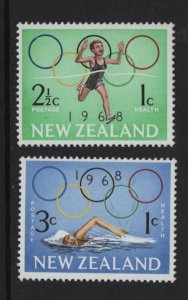 New Zealand  #B75-B76  MNH  1968  Olympics