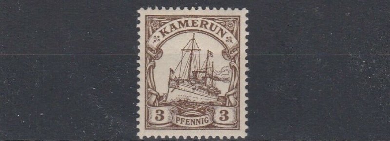 CAMEROUN  1900  S G K7   3PF  BROWN     MNH NO3