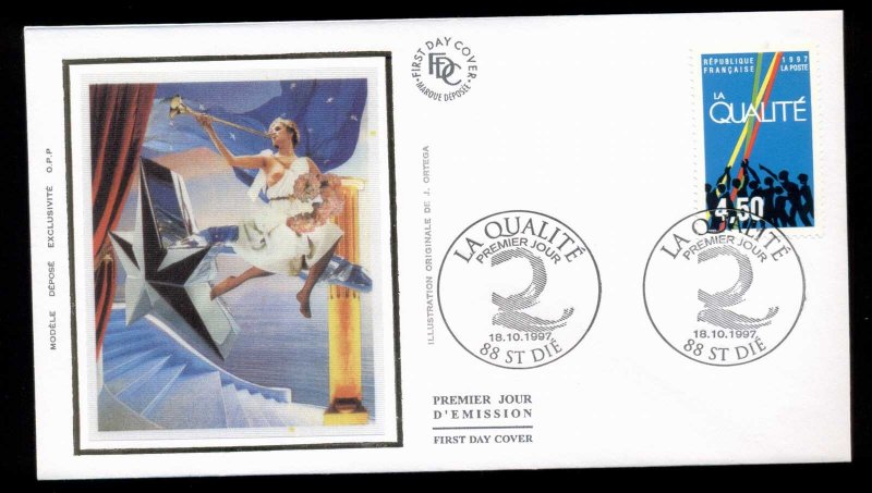 France 1997 Quality FDC