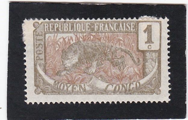 Middle Congo,  #  1   unused