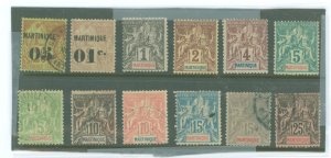 Martinique #6/43 Used