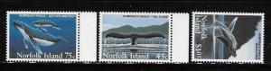 Norfolk island 1995 Humpback Whales MNH A191