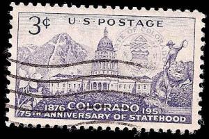 # 1001 USED COLORADO STATEHOOD