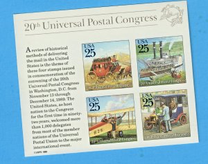 2434-37  MNH 1989