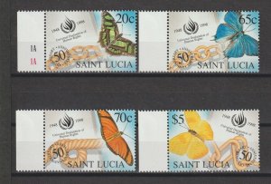 ST LUCIA 1998 SG 1201/4 MNH